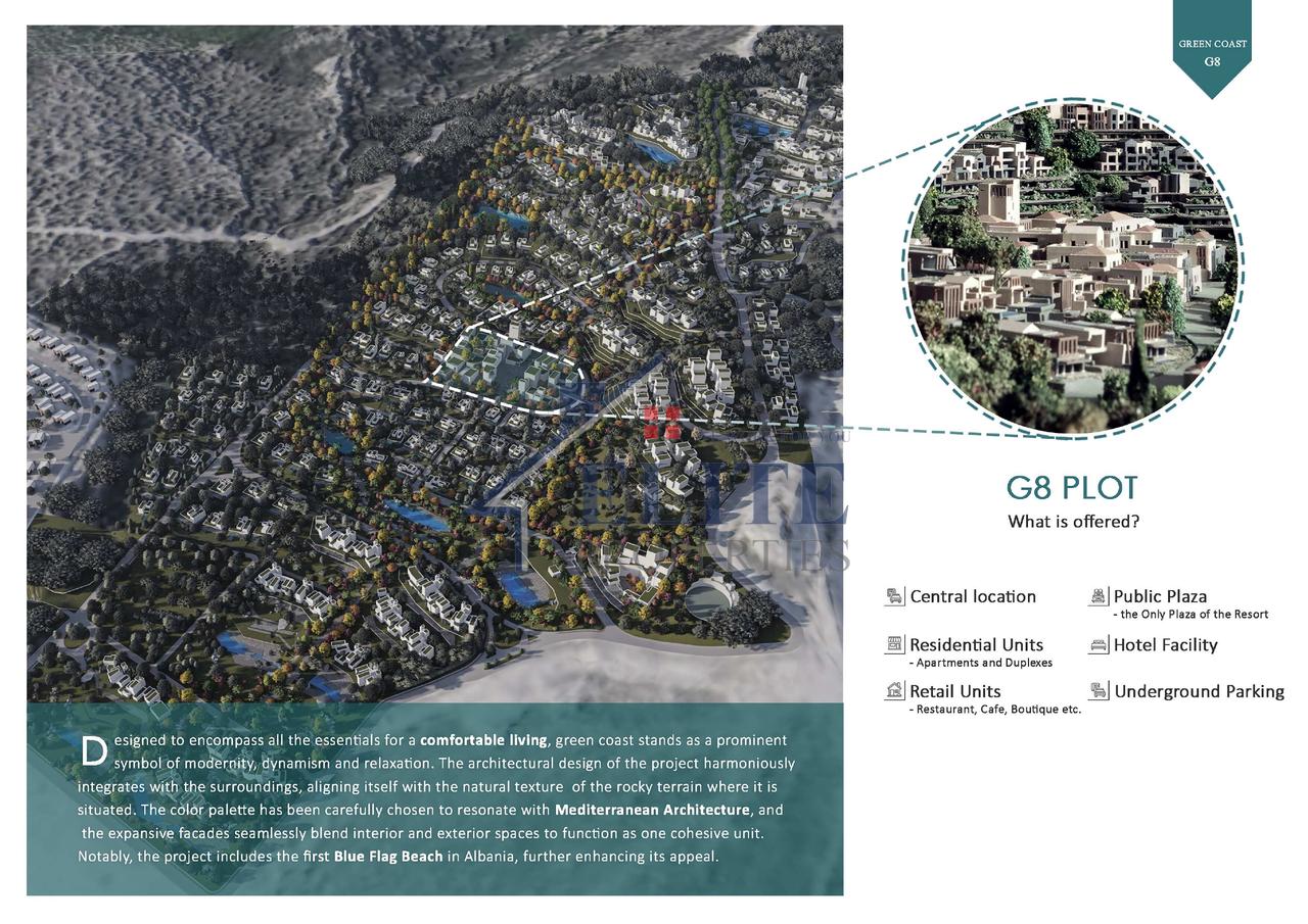 Green Coast Village, apartament 2+1 në shitje