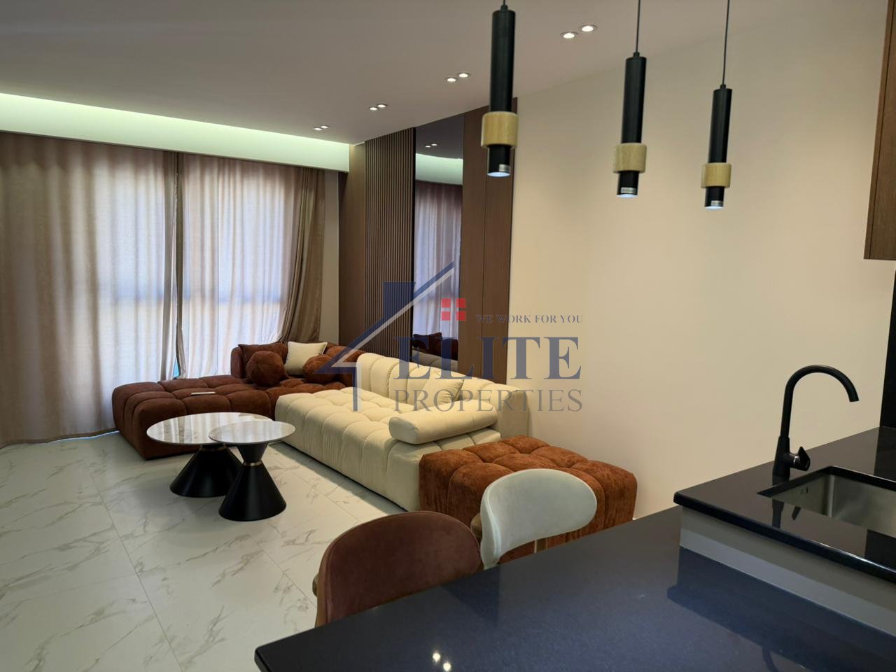 Aura Complex, Dritan Hoxha Street, super one bedroom apartment for rent