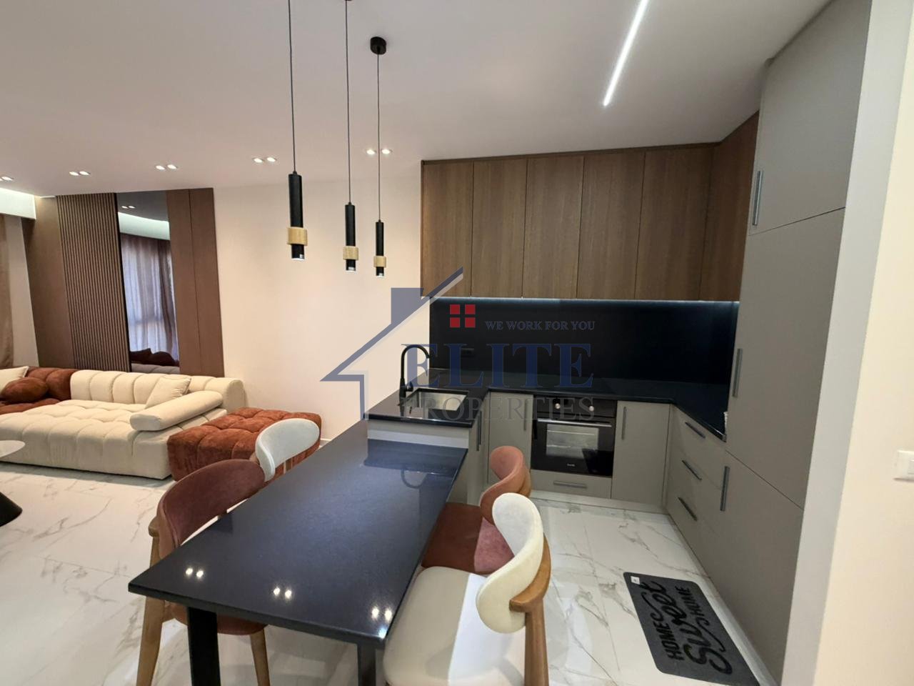 Aura Complex, Dritan Hoxha Street, super one bedroom apartment for rent