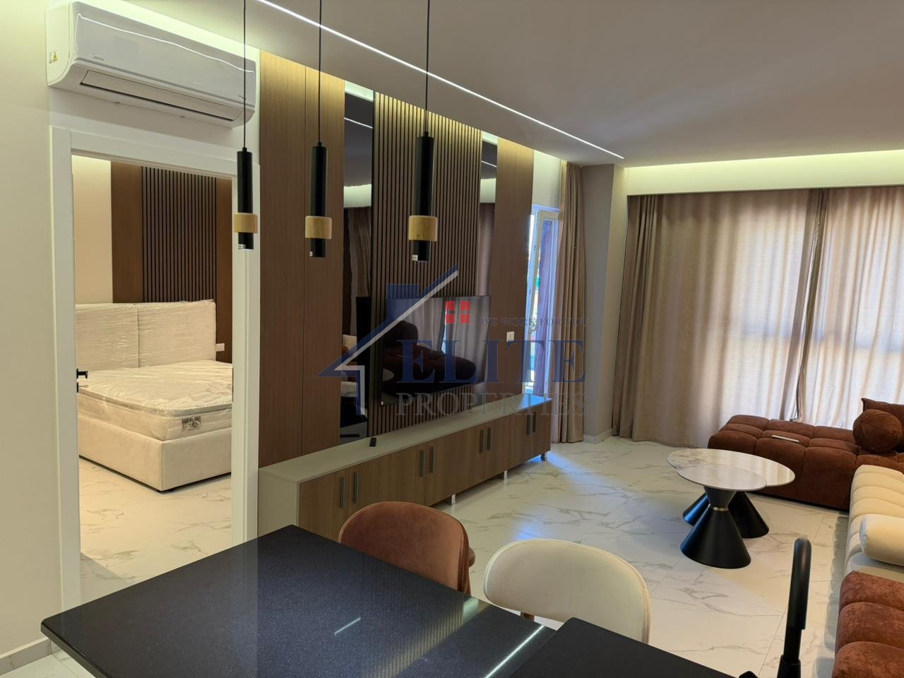 Aura Complex, Dritan Hoxha Street, super one bedroom apartment for rent