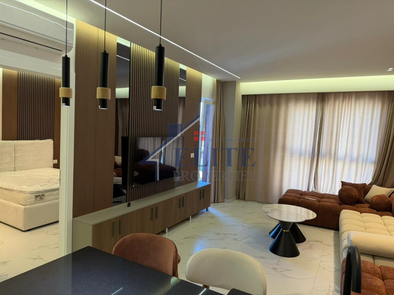 Aura Complex, Dritan Hoxha Street, super one bedroom apartment for rent