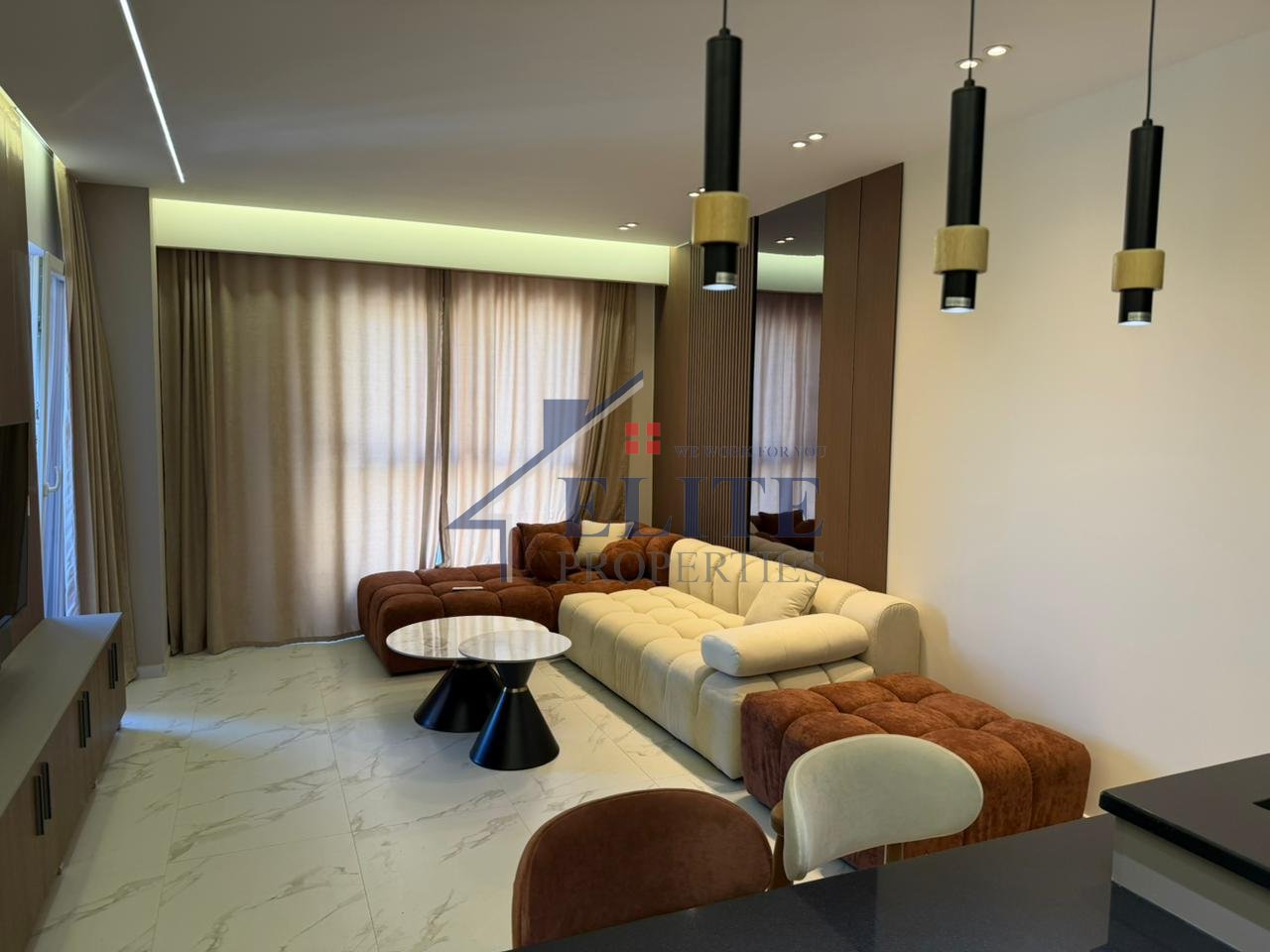 Aura Complex, Dritan Hoxha Street, super one bedroom apartment for rent