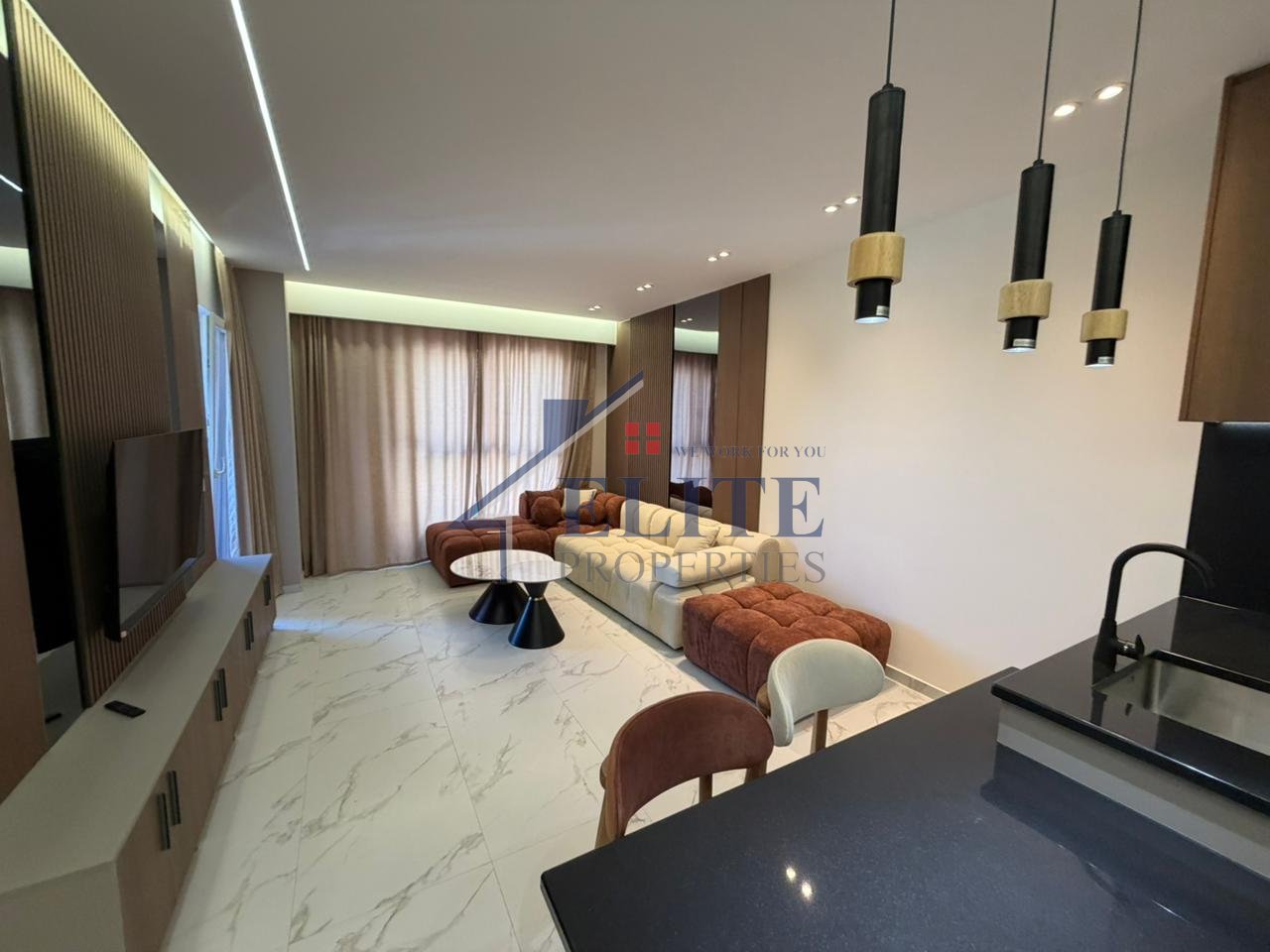 Aura Complex, Dritan Hoxha Street, super one bedroom apartment for rent