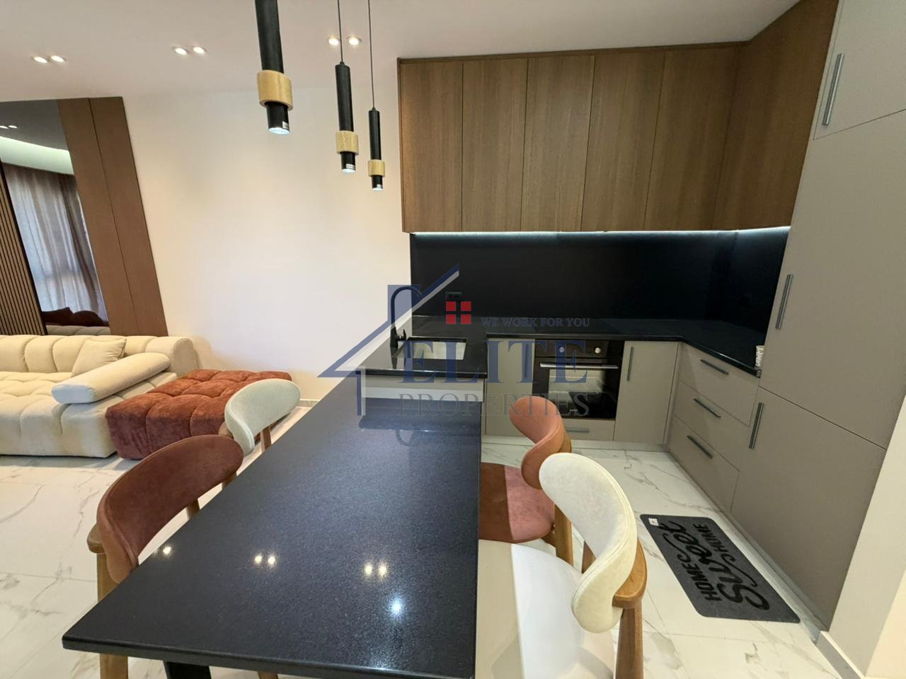 Aura Complex, Dritan Hoxha Street, super one bedroom apartment for rent