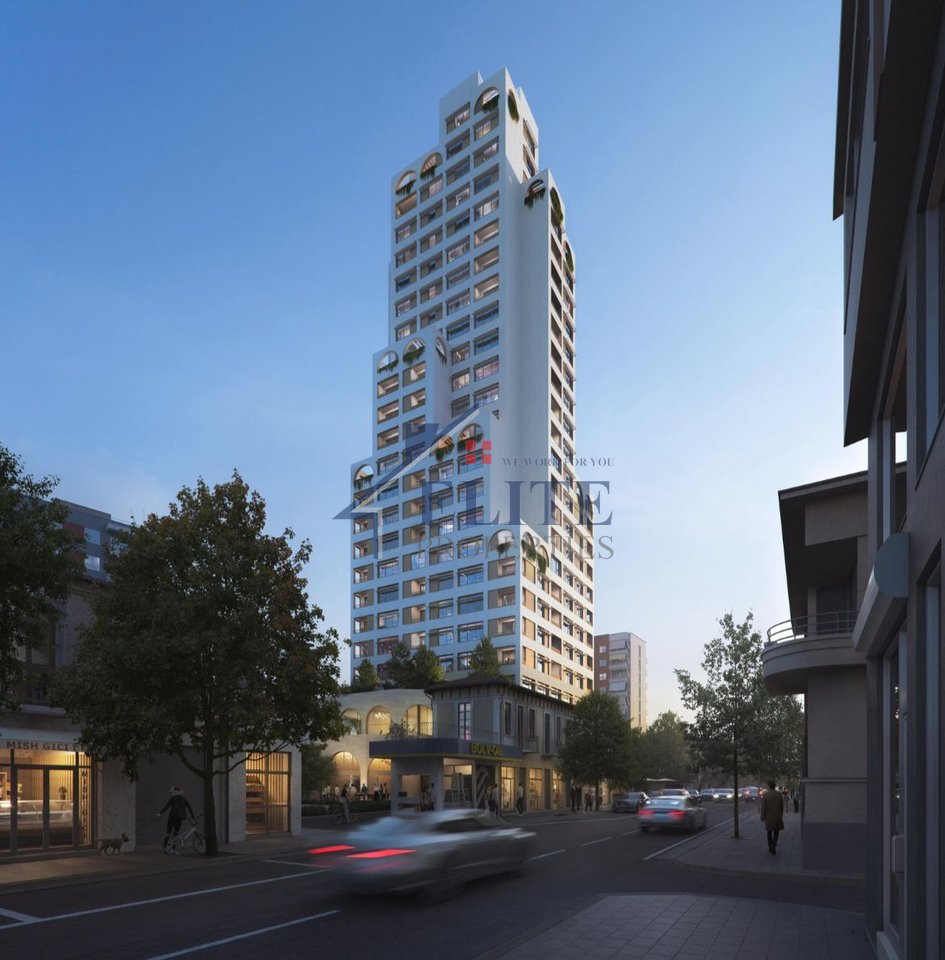 AFA Tower – Pazar i Ri, apartament 2+1 në shitje