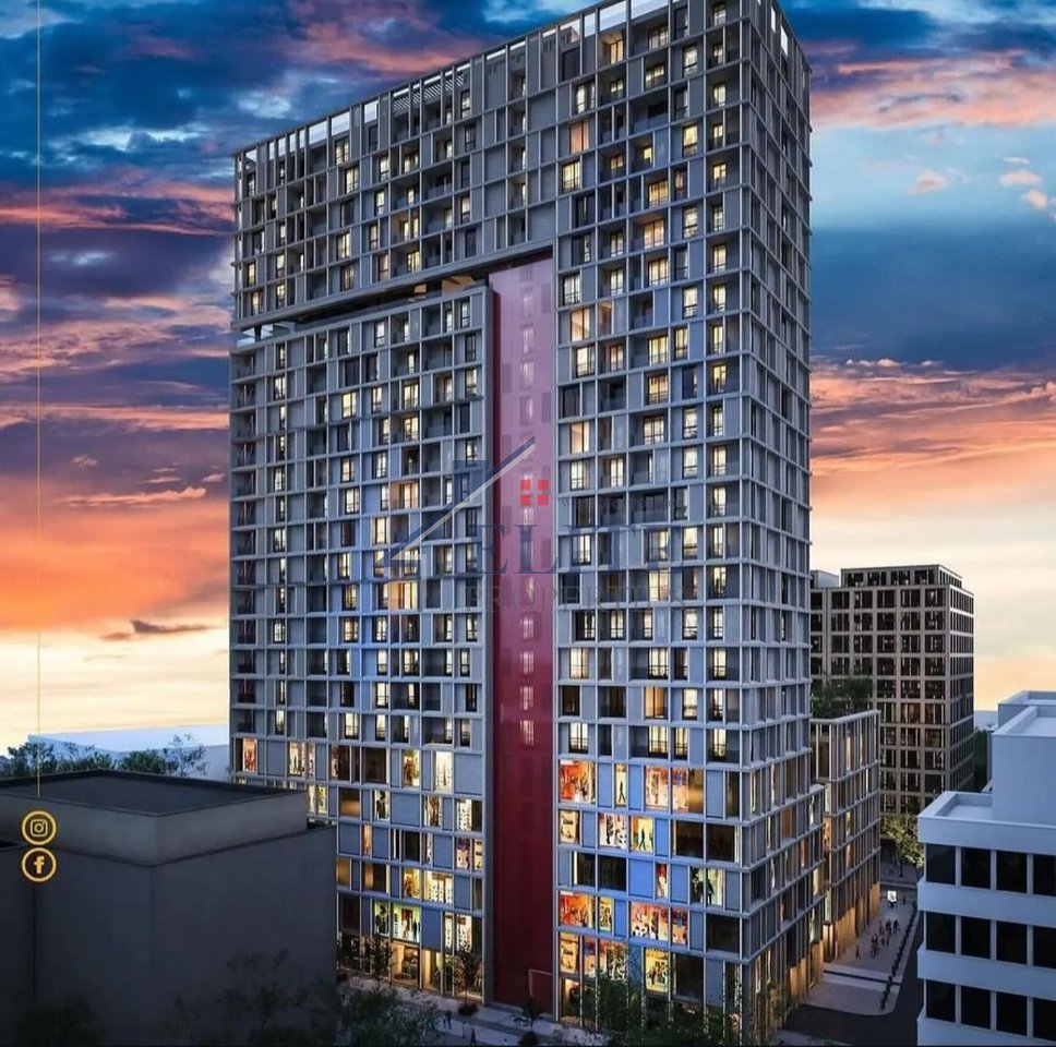 United Towers of Tirana ,apartament 1+1 ne shitje
