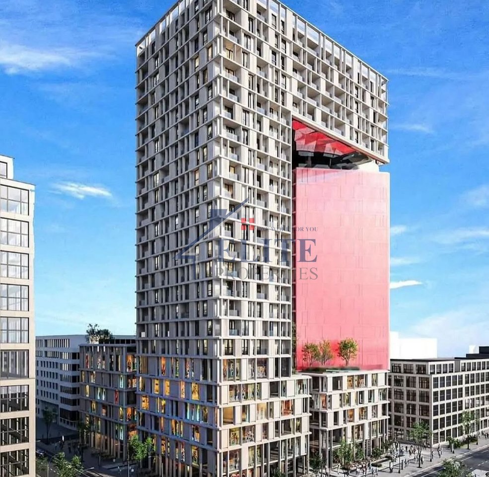 United Towers of Tirana ,apartament 1+1 ne shitje