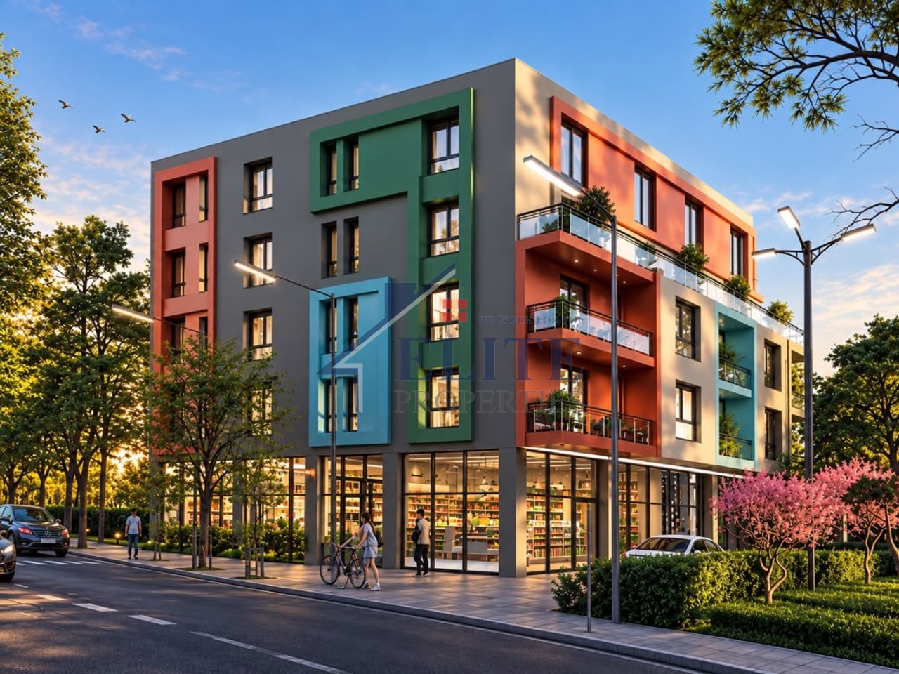 Color Splash - Paskuqan, apartament 1+1 në shitje