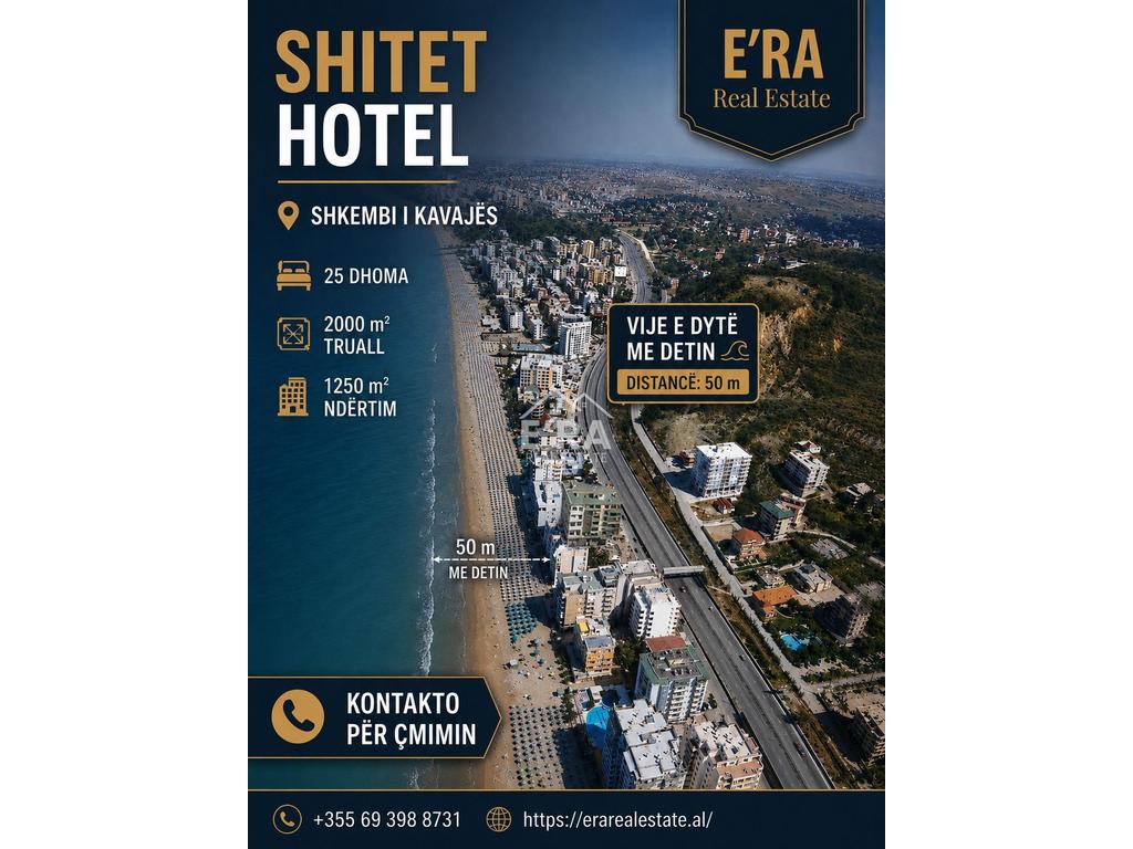Hotel në shitje – Shkembi i kavajes