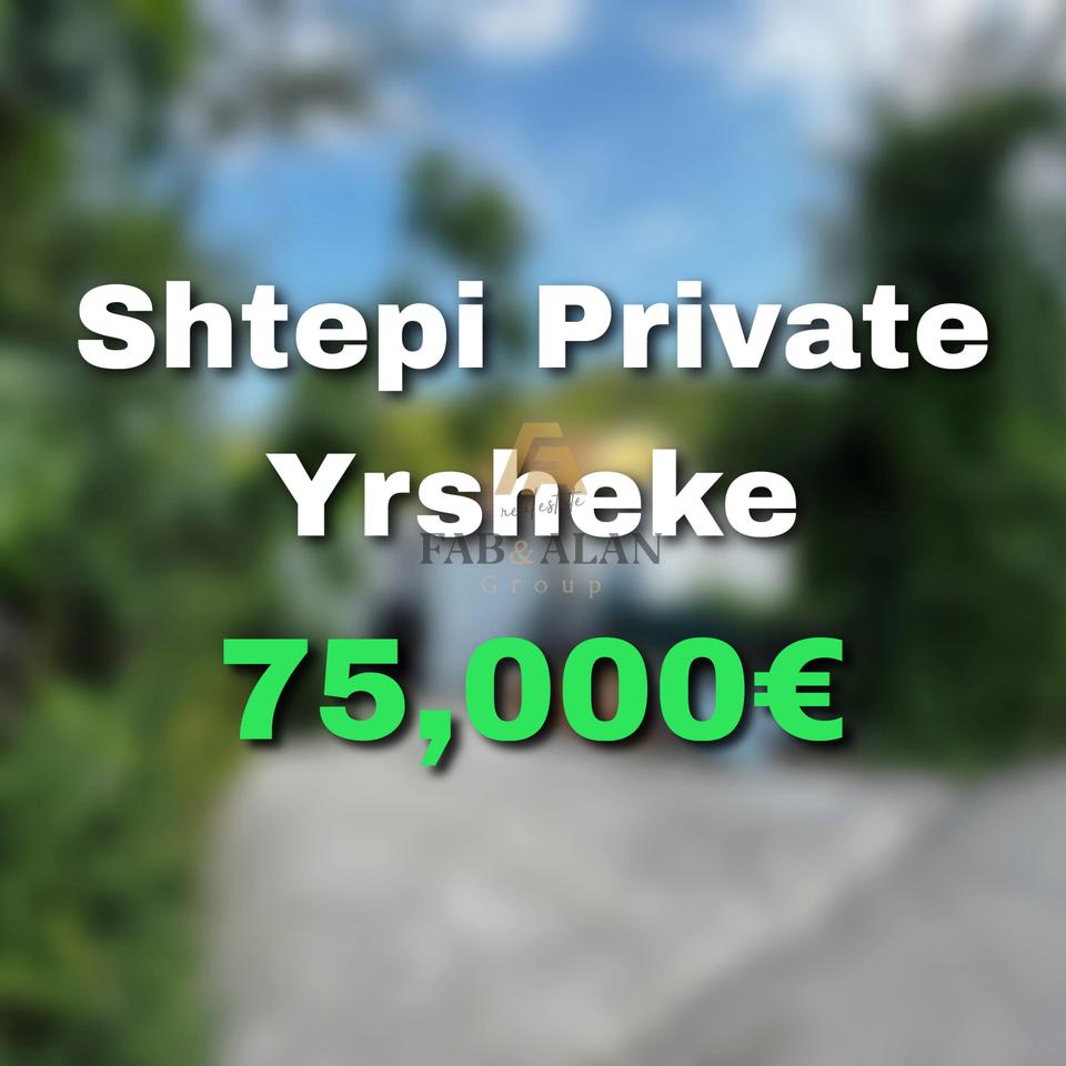 CASA PRIVATA A YRSHEKE!