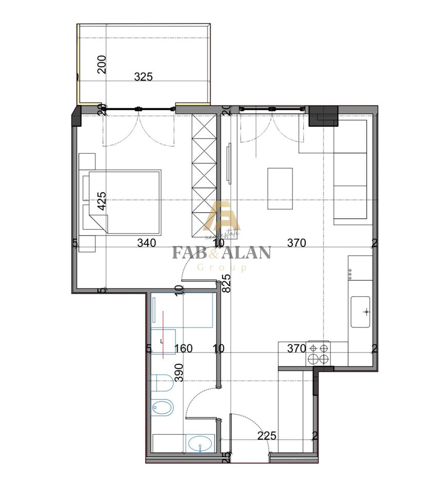 TEK VIVA COMPLEX ISH PARK APARTMENT 1+1 FOR SALE!