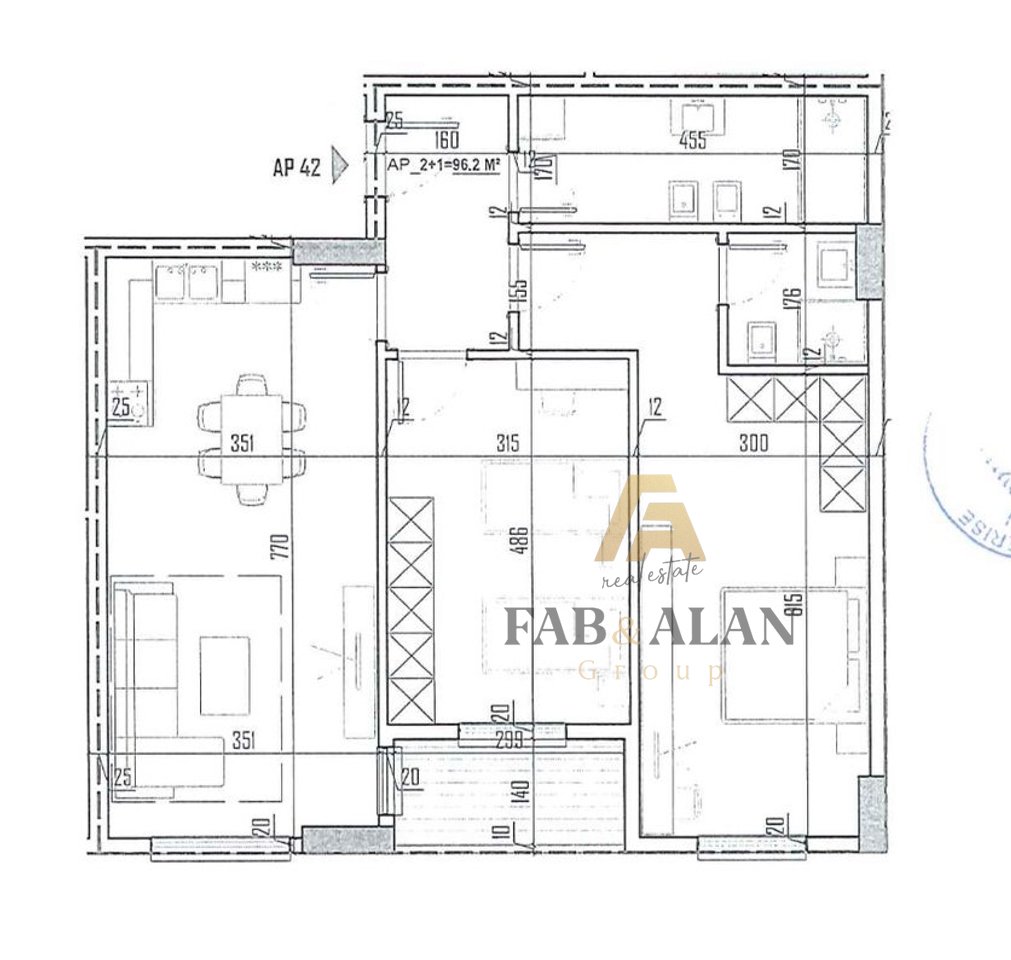APPARTAMENTO TEK TIRANA VIEW RESIDENCE 2+1+2 IN VENDITA!