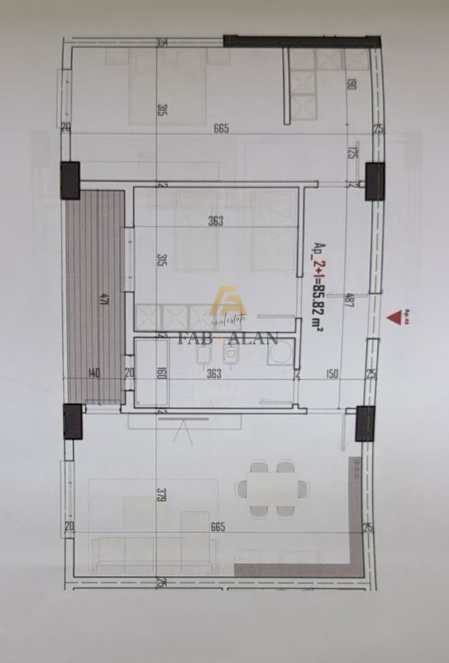 TEK MAJESTIC RESIDENCE APARTMENT 2+1 FOR SALE!