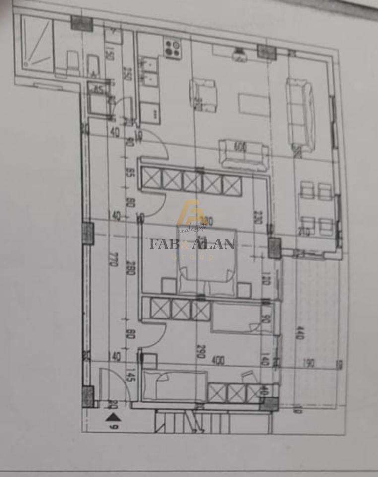 APARTAMENT 2+1 PER SHITJE NE LANABREGAS!