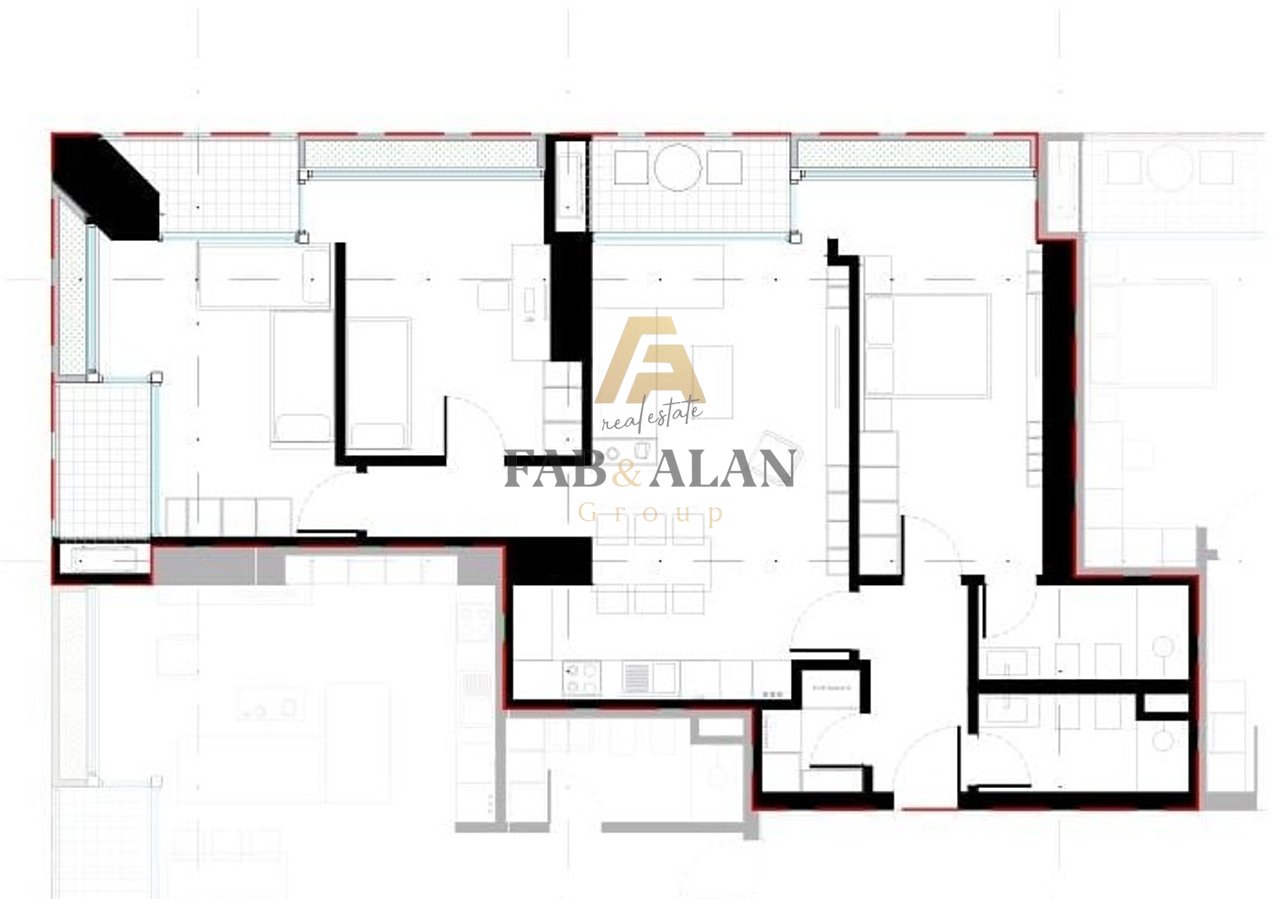 TEK LION PARK 2 APARTAMENT 3+1+2 PER SHITJE!