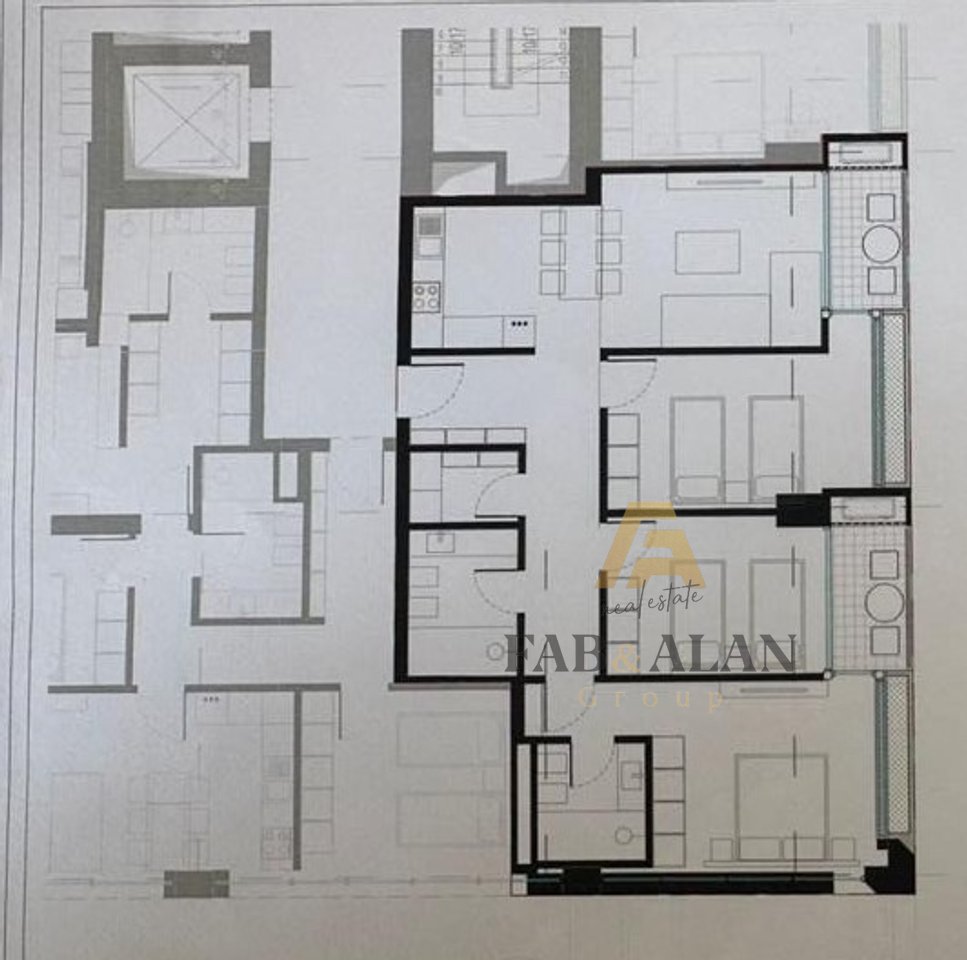 TEK LION PARK 2 APARTAMENT 3+1+2 PER SHITJE!