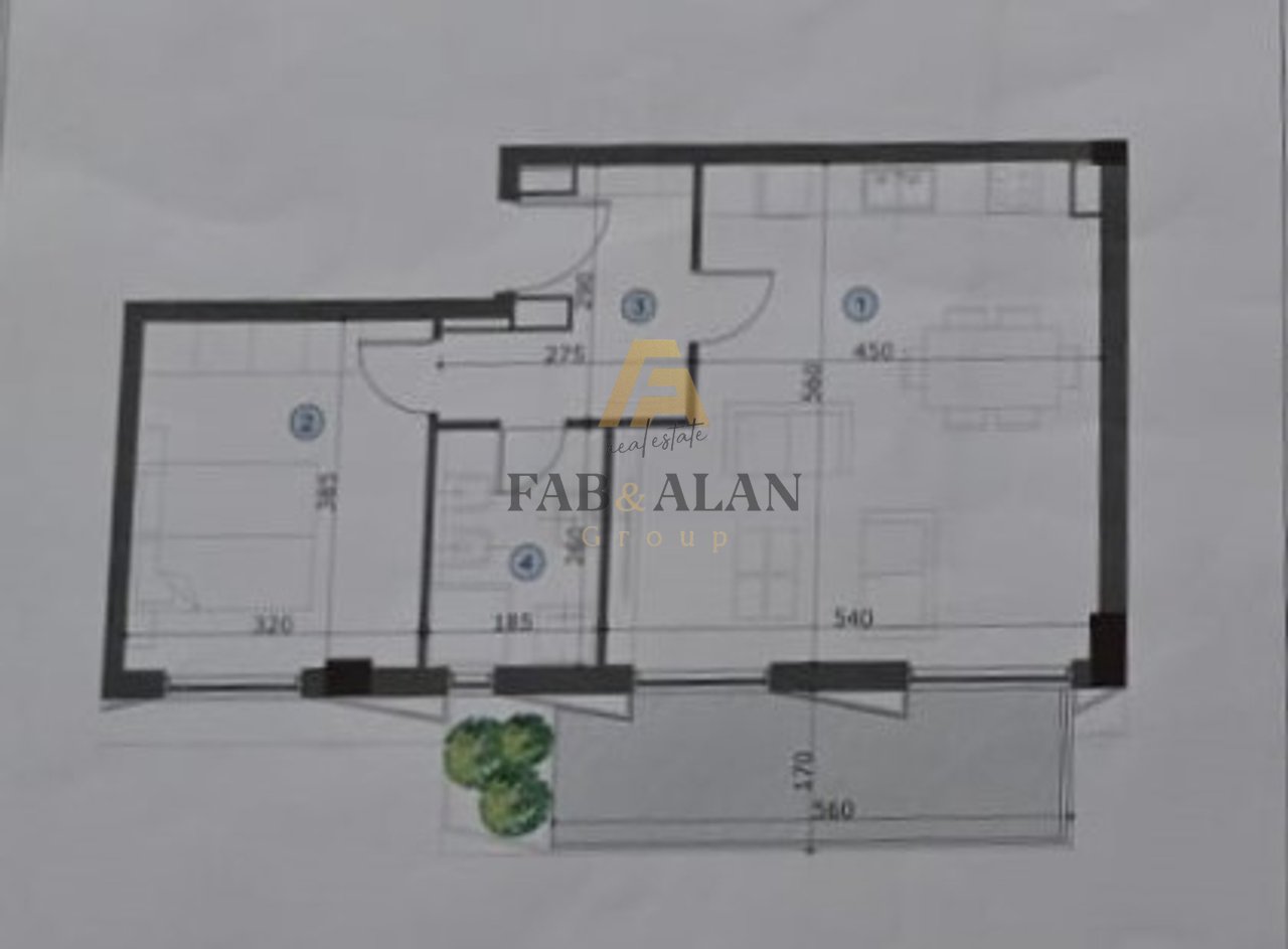 OFFERTA! AXA RESIDENCE NEW BOULEVARD, APPARTAMENTO 1+1 IN VENDITA!