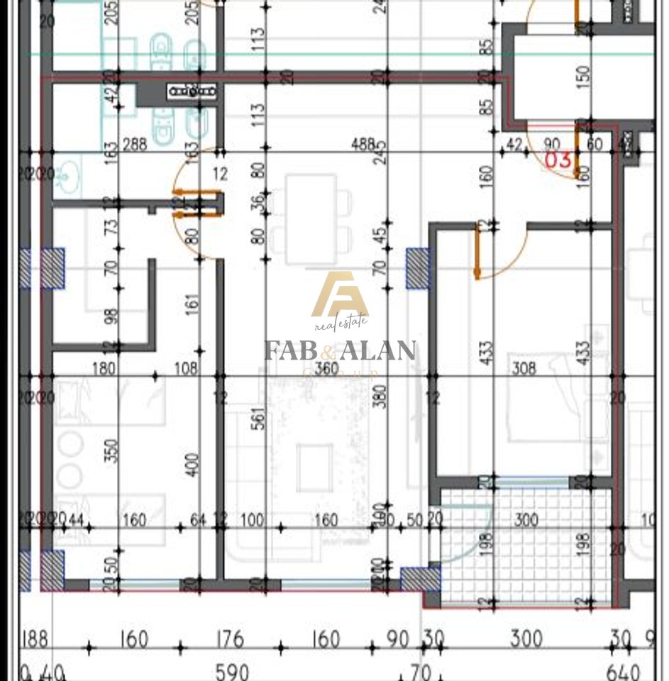 TEK FAMILY RESIDENCE IN PASKUQAN APARTMENT 2+1 FOR SALE!