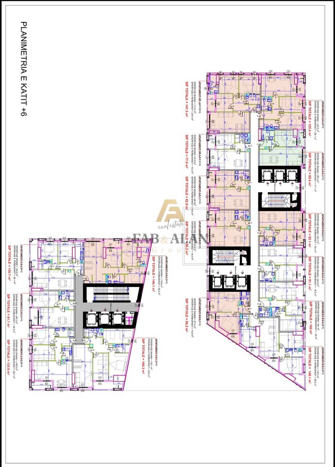 United Towers of Tirana APARTMENTS FOR SALE WITH DIFFERENT TYPOLOGIES 1+1, 2+1, 3+1, 3+1+2.