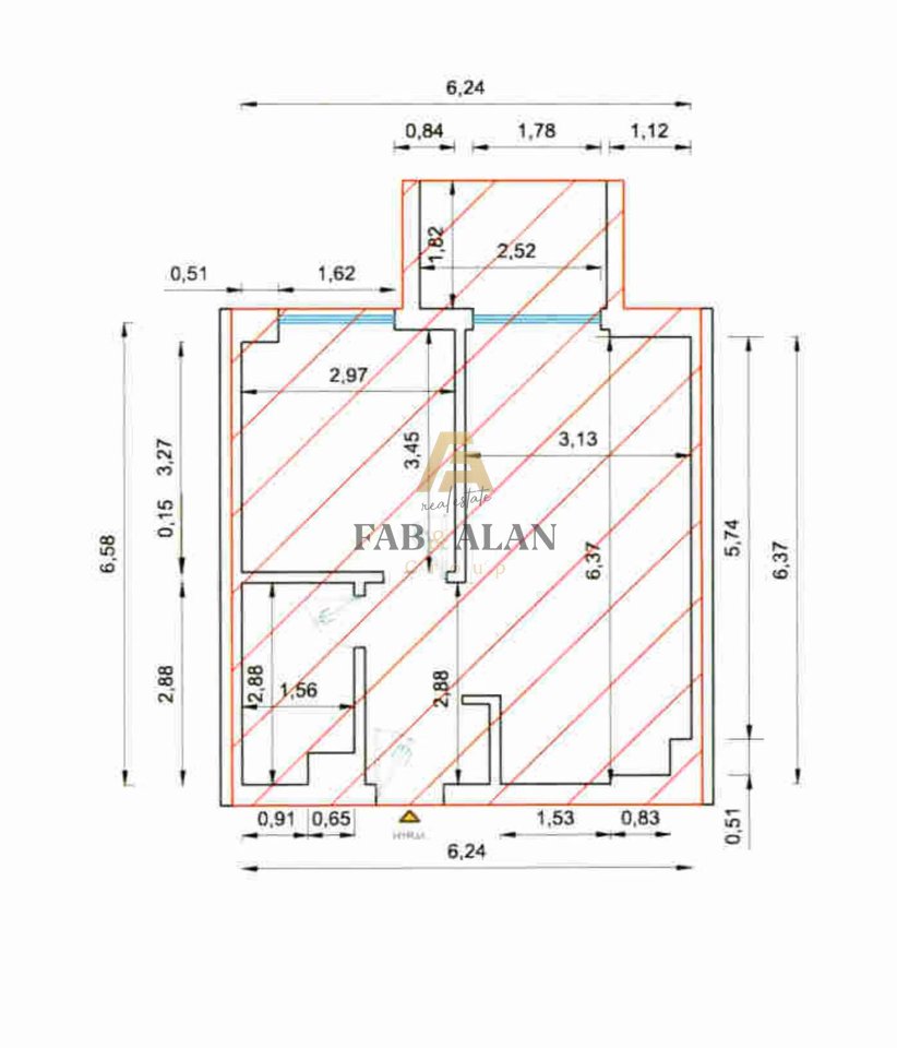 Apartament 1+1 Për Shitje në Rruga e Kavajës, Tiranë - 153,513€ | 58 m²