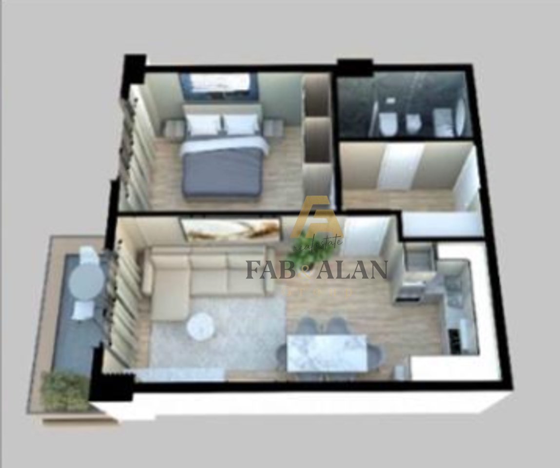 Apartament 1+1 Për Shitje në Qerret, Kavajë - 109,440€ | 68 m²
