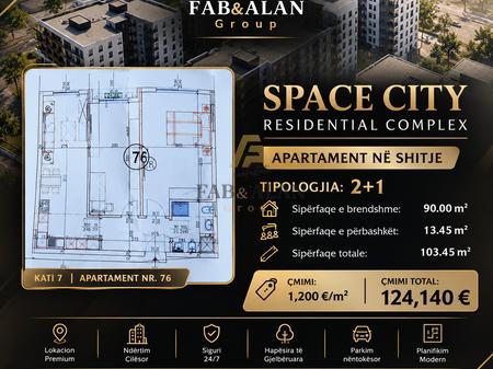 🏙️ APPARTAMENTO 2+1 IN VENDITA – SPACE CITY RESIDENCE
