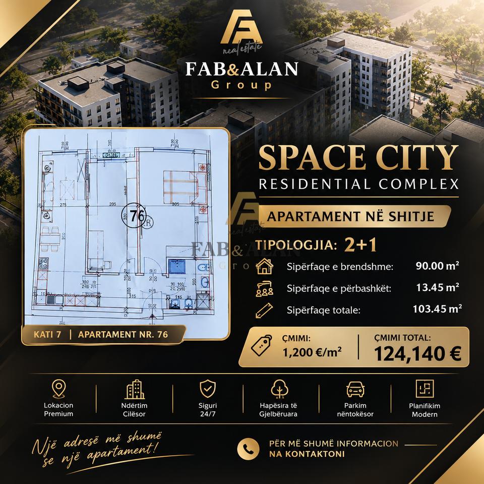 🏙️ APPARTAMENTO 2+1 IN VENDITA – SPACE CITY RESIDENCE