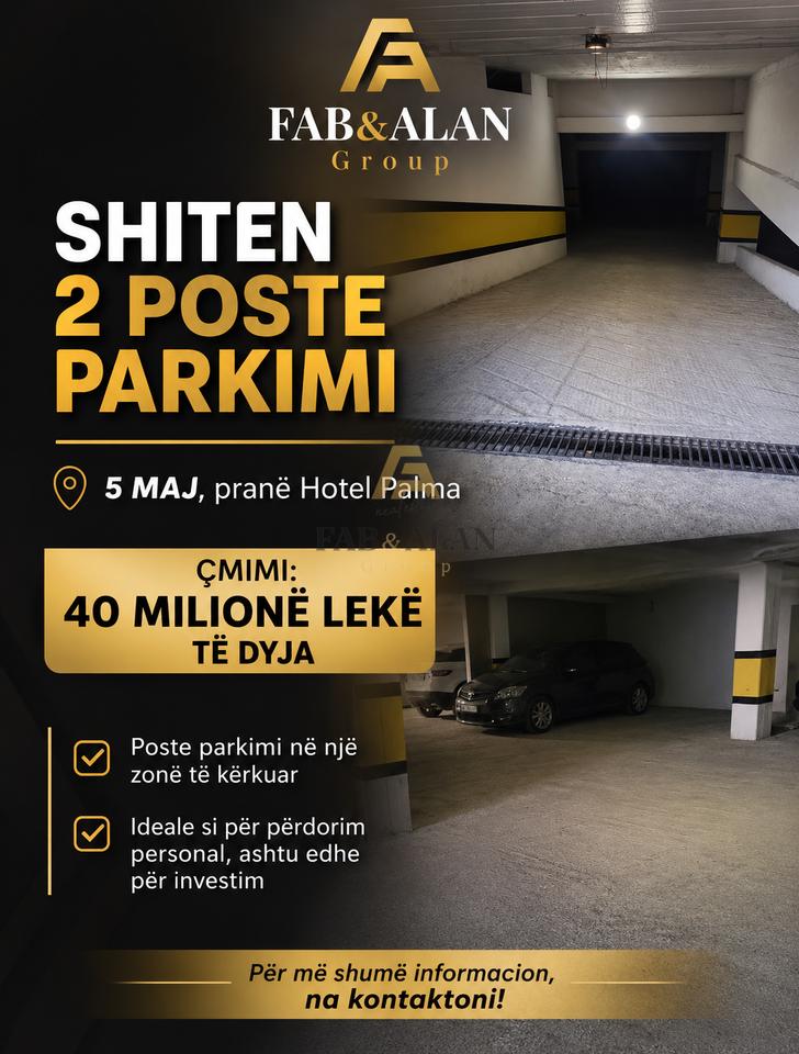 🚗 VENDITA 2 POSTI AUTO – 5 MAGGIO