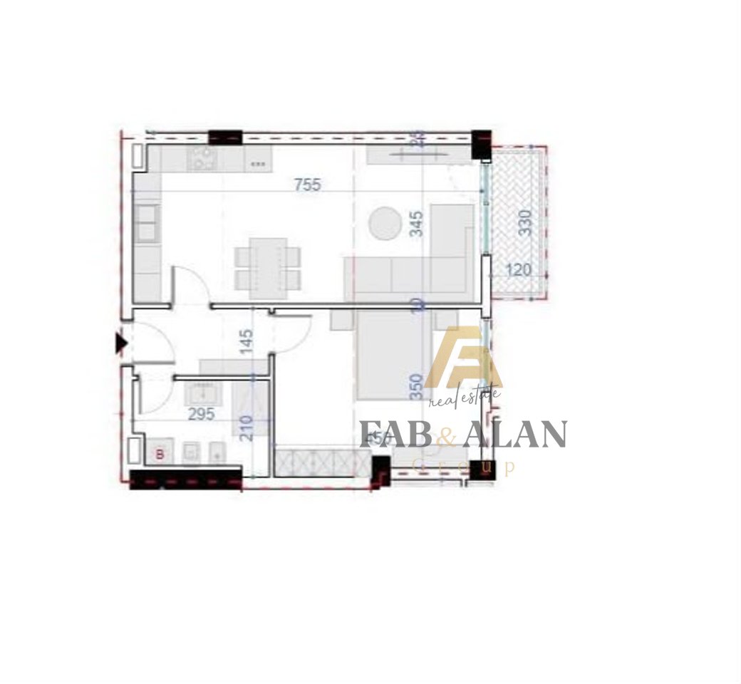 Apartment for Sale Opportunity 1+1 Under Construction – Kupa New, Paskuqan
