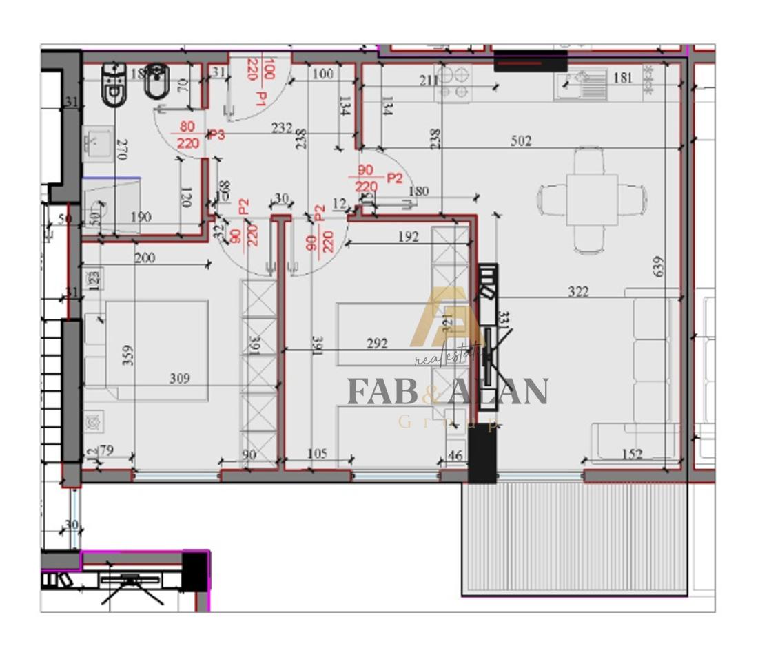 APARTMENT 2+1 FOR SALE – PASKUQAN | RESIDENZA PROSPERA - 90,409 €