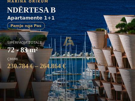 Appartamenti 1+1 In Vendita Marina Orikum, a Orikum, Vlora - Prezzo su richiesta |72 m² - 83 m²