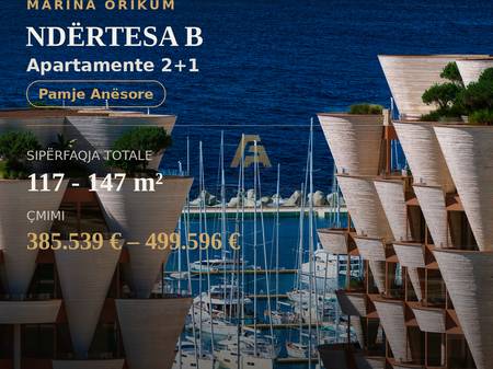 Appartamenti 2+2 in Vendita Marina Orikum, a Orikum, Vlorë - Prezzo su richiesta |117 m² - 147 m²