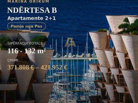 Appartamenti 2+2 in Vendita Marina Orikum, a Orikum, Vlorë - Contattare per Prezzo |116 m² - 132 m²