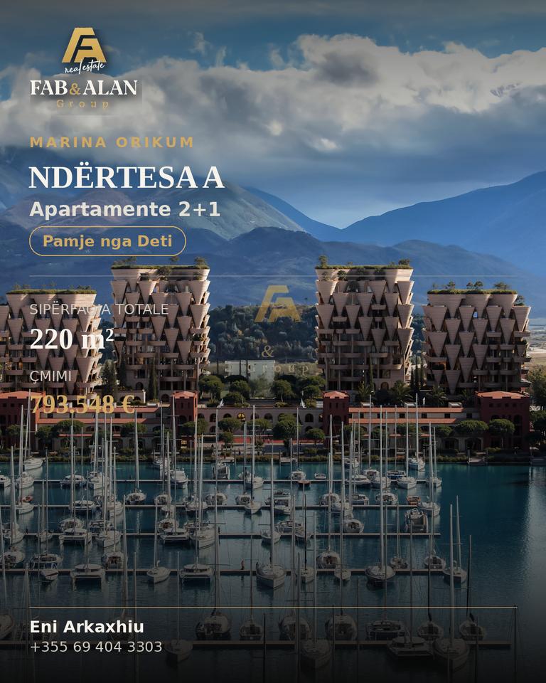 Appartamento 2+3 In Vendita Marina Orikum, a Orikum, Vlorë - 793548€ | 220 m²