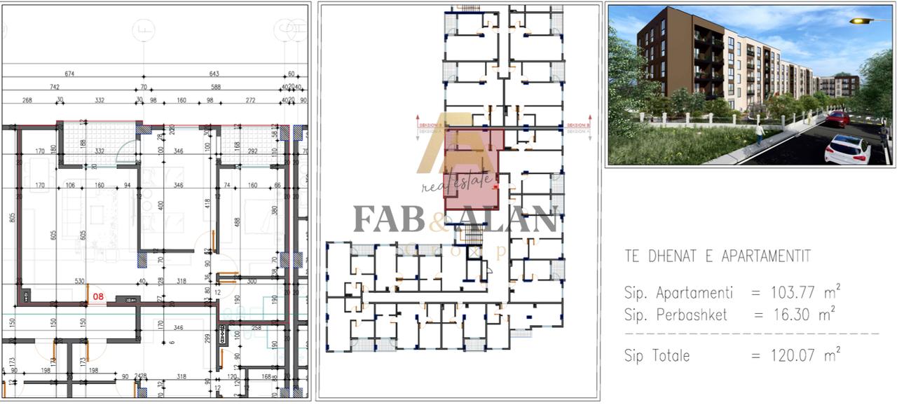 Apartment 2+1 for Sale in Lake Side Residence Paskuqan, Tirana - 135,000€ | 120 m²