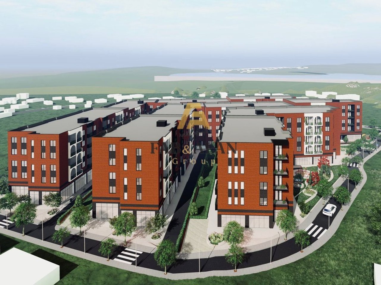 Apartament 1+1 Për Shitje në Lake Side Residence, Paskuqan, Tiranë - 112,933€ | 70 m²