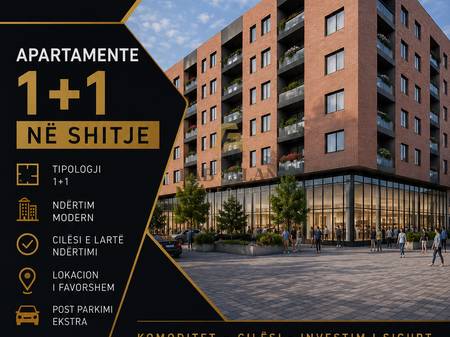 Apartments for sale in Kamez with typology 1+1