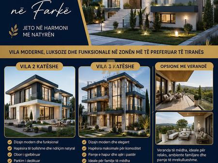 DISPONOJME VILA OSE APARTAMENTE PER SHITJE NE ZONEN E FARKES