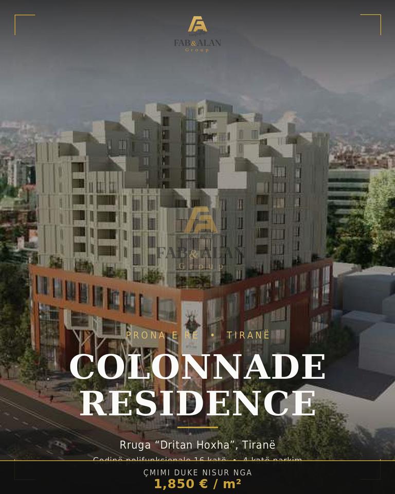 Apartment 2+2 For Sale at Colonnade Residence, Dritan Hoxha Street, Tirana - 207200€ | 112 m²