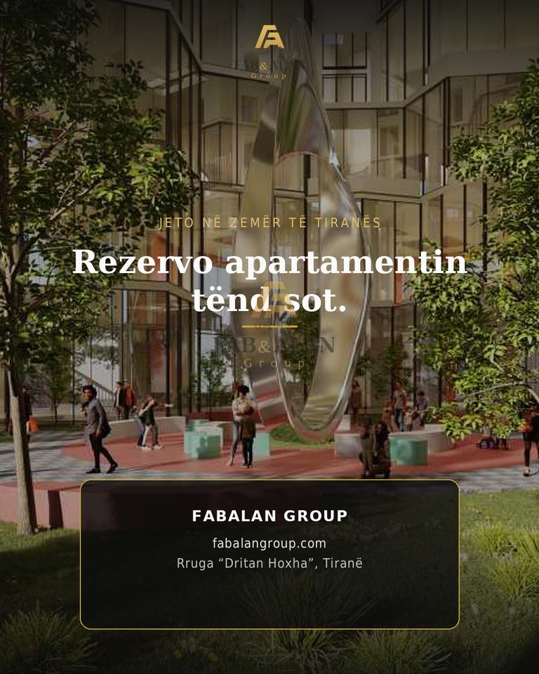 Apartment 2+2 For Sale at Colonnade Residence, Dritan Hoxha Street, Tirana - 207200€ | 112 m²