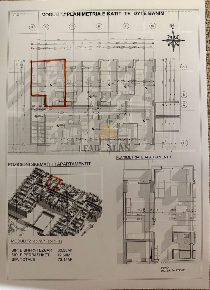 Apartment 1+1 For Sale in Golem, Durres - €92,000 | 1+1