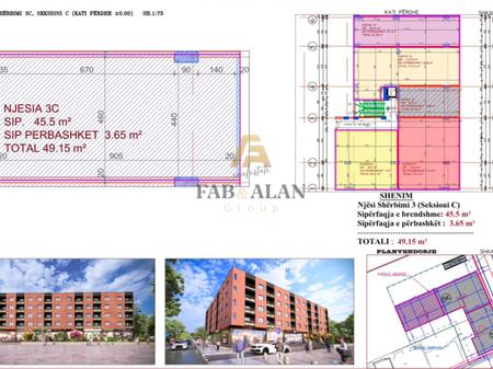 Dyqan në shitje në Kamëz, Prane Bashkise - 132700€ | 49 m²