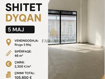 Shitet Dyqan – 5 Maj 105,800 €