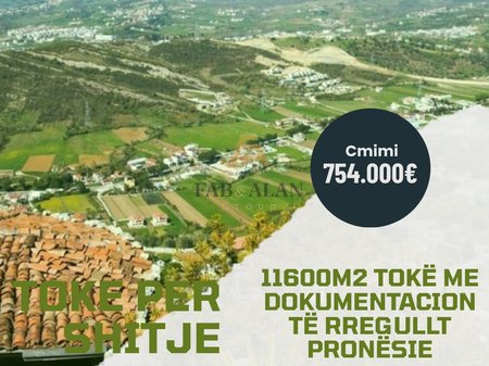 Terreno in vendita a Petrelë, Tirana - €754.000 | 11600 m²