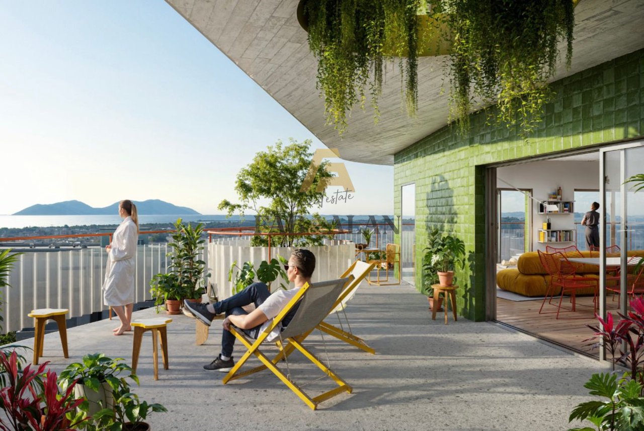 🏡 SHITET APARTAMENT 1+1 ME VERANDË | VLORA ONE LIVING