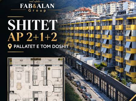  SHITET APARTAMENT 2+1+2 – PALLATET E TOM DOSHIT, SHKOZË
