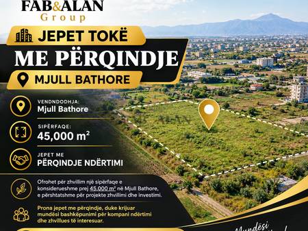  JEPET TOKË ME PËRQINDJE – MJULL BATHORE