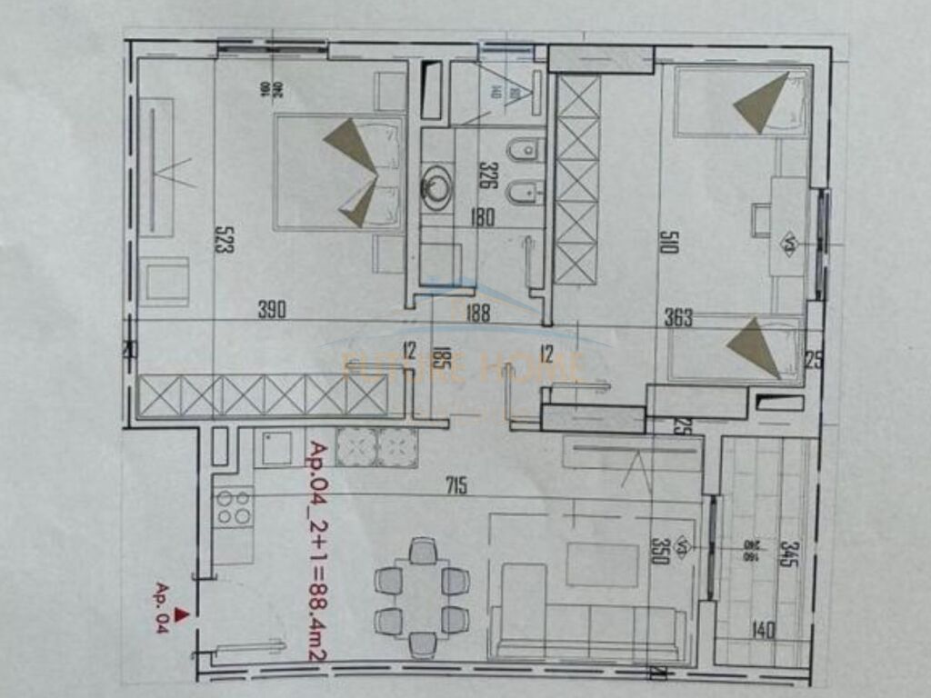 For sale, Apartment 2+1, Paskuqan, Tirana