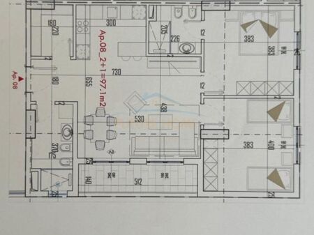 Shitet, Apartament 2+1+2+Depo, Paskuqan, Tirane