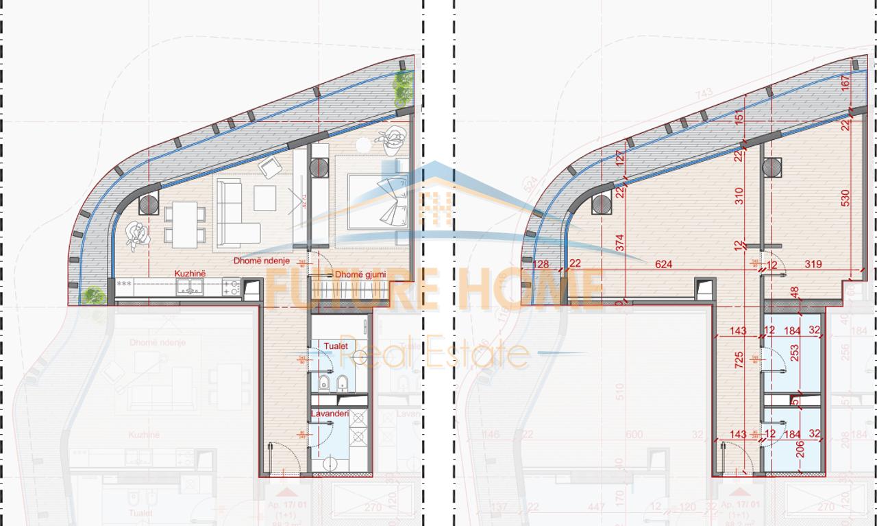 In Vendita, Appartamento 1+1, Top Seven Tower Residence